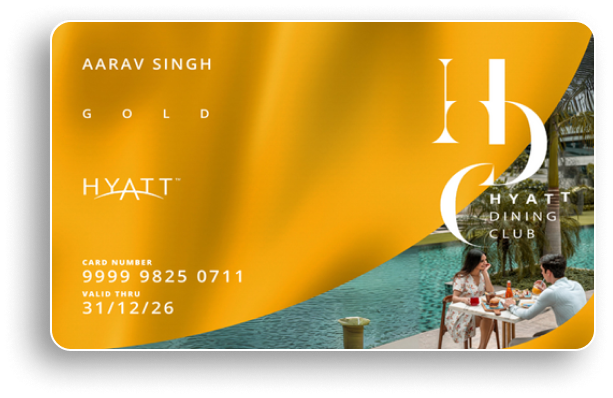 Hyatt Dining Club Gold Membership